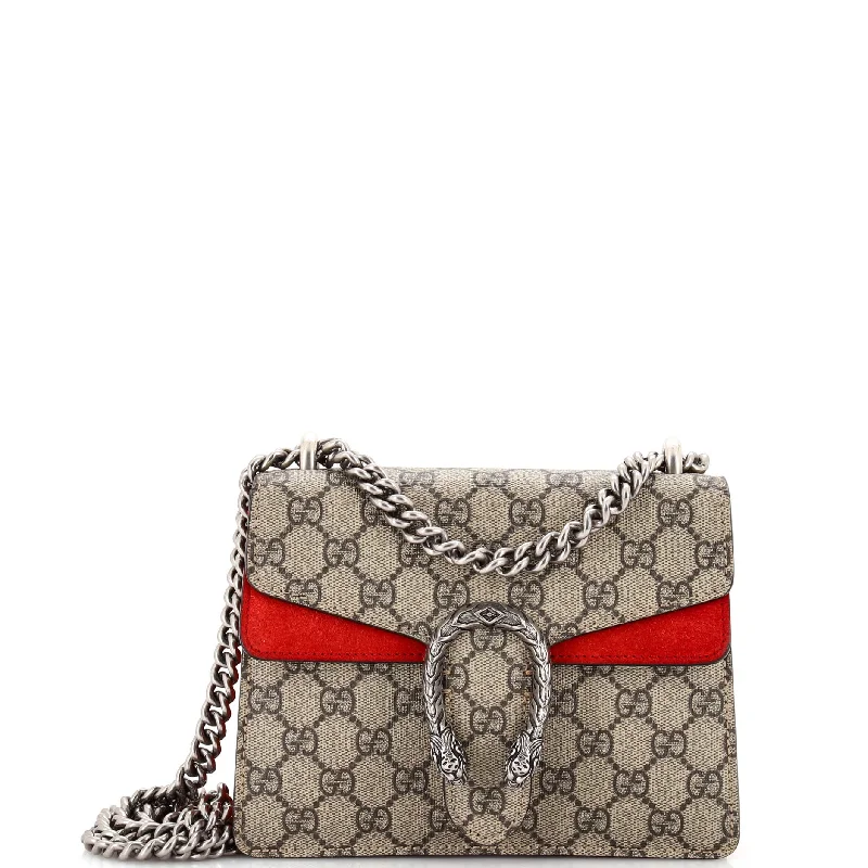 Medium - sized Canvas Crossbody Bag in Beige with Floral Print for Spring OutingsDionysus Bag GG Coated Canvas Mini Medium - sized Canvas Crossbody Bag in Beige with Floral Print for Spring OutingsDionysus Bag GG Coated Canvas Mini