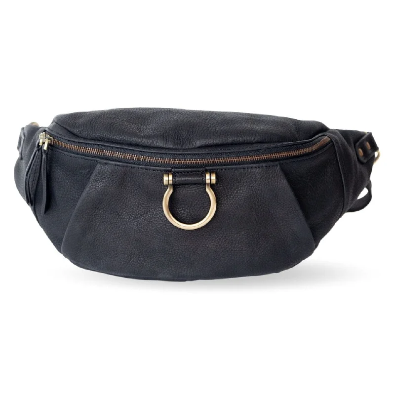Black Raw Leather