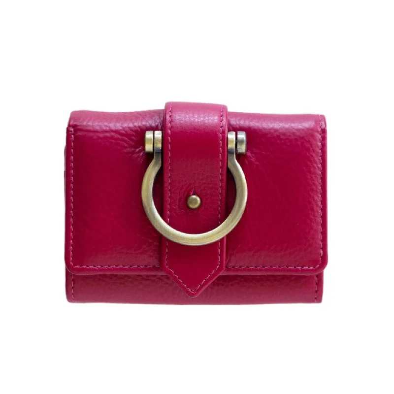 Ruby Pink Oil Leather