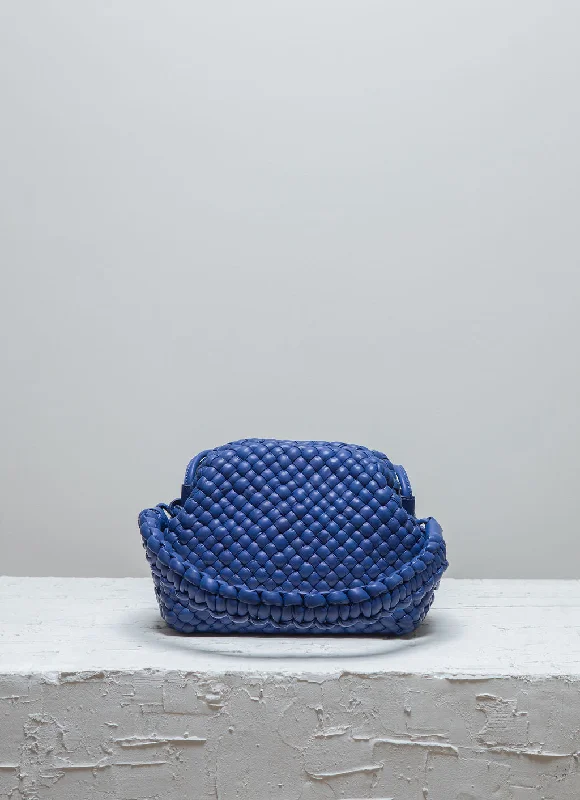 Women's Studded Leather Evening Bag in Black for Rock - n - Roll NightsHANA Klein Blue Clutch Women's Studded Leather Evening Bag in Black for Rock - n - Roll NightsHANA Klein Blue Clutch