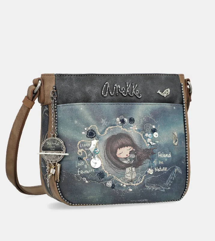 Hand - painted Canvas Crossbody Bag in Yellow for a Unique and Artistic LookIceland crossbody bag with pocket Hand - painted Canvas Crossbody Bag in Yellow for a Unique and Artistic LookIceland crossbody bag with pocket