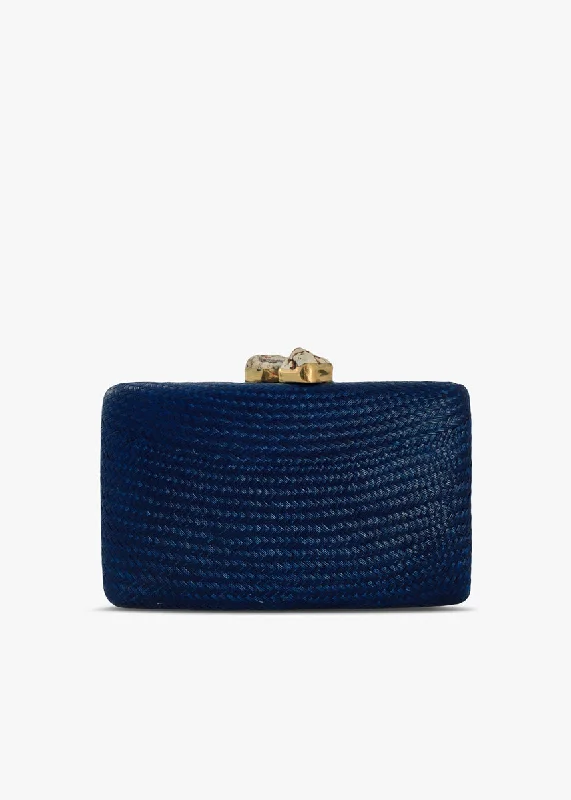 Floral - Printed Satin Clutch in Pink for Spring GalasJen clutch with white Stone