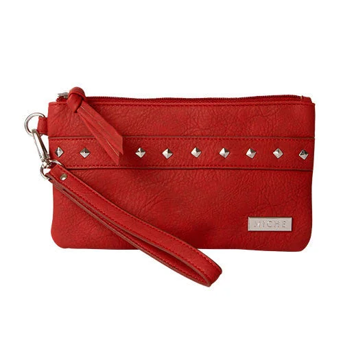 Snake - Skin Effect Clutch in Green for Exotic PartiesJessenia Wristlet