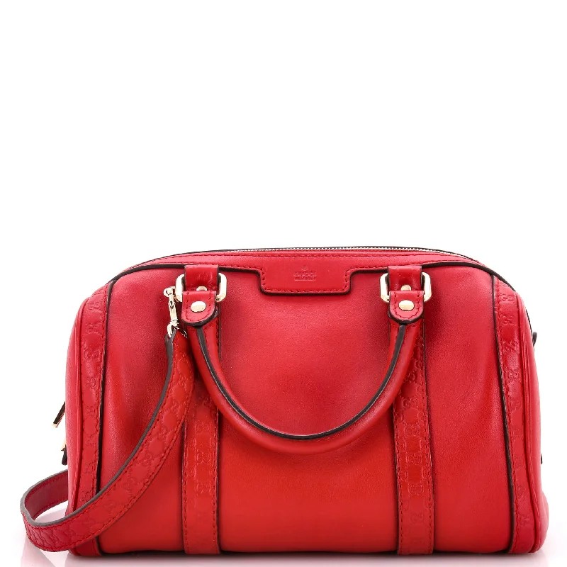Women's Crossbody Bag with Adjustable Strap in Orange for Customizable ComfortJoy Boston Bag Leather with Microguccissima Detail Small Women's Crossbody Bag with Adjustable Strap in Orange for Customizable ComfortJoy Boston Bag Leather with Microguccissima Detail Small