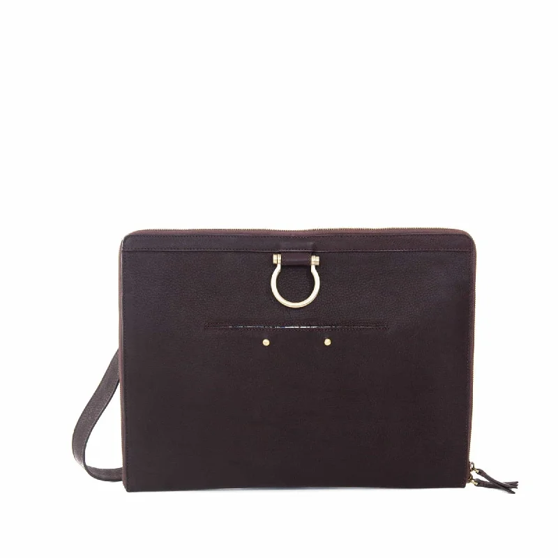 Chocolate Brown Raw Leather