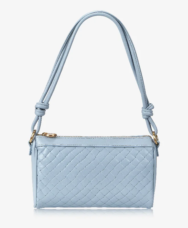 Mirrored Clutch in Silver for Futuristic - Themed GatheringsMaggie Shoulder Bag