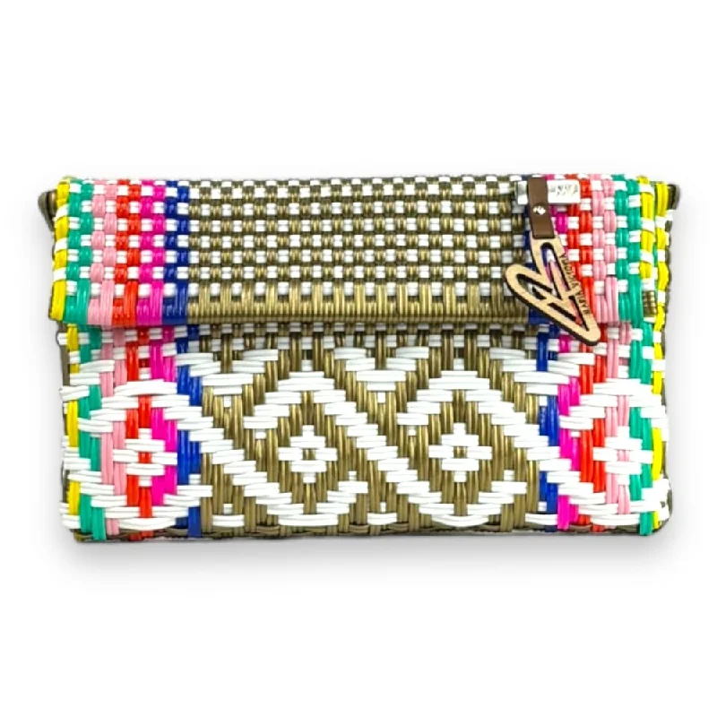 Leather Clutch with Chain Strap in Black for Cocktail PartiesMaria Victoria | Spark DI | Upcycled, Handwoven, Clutch Leather Clutch with Chain Strap in Black for Cocktail PartiesMaria Victoria | Spark DI | Upcycled, Handwoven, Clutch