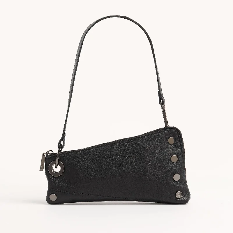 Large Sequin Clutch in Gold for Red - Carpet EventsNash Pochette | Black/Gunmetal