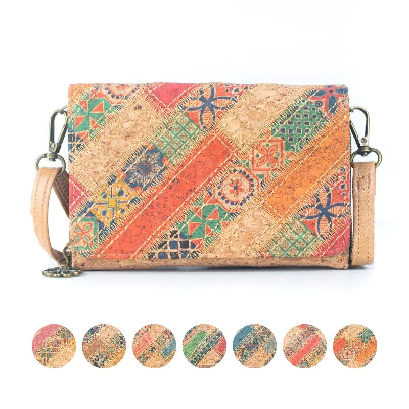 Quilted Leather Crossbody Bag in Cream for a Classic and Elegant AppearanceNatural Cork Women's Crossbody Wallet BAGF-066 Quilted Leather Crossbody Bag in Cream for a Classic and Elegant AppearanceNatural Cork Women's Crossbody Wallet BAGF-066