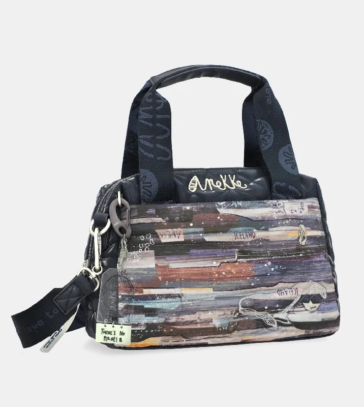 Straw Crossbody Bag in Natural Color for Beach Vacations and Summer DaysNature Ocean bowling bag Straw Crossbody Bag in Natural Color for Beach Vacations and Summer DaysNature Ocean bowling bag