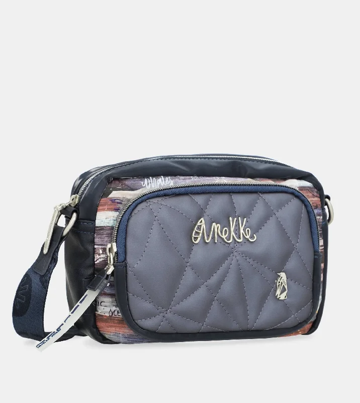 Women's Crossbody Bag with RFID - Blocking Pocket in Black for Safe TravelNature Ocean crossbody bag with a front pocket Women's Crossbody Bag with RFID - Blocking Pocket in Black for Safe TravelNature Ocean crossbody bag with a front pocket