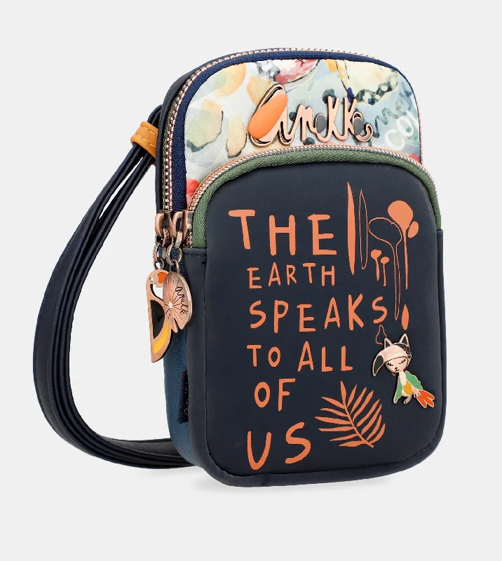 Women's Crossbody Bag with Adjustable Strap in Orange for Customizable ComfortNature Pachamama navy blue mini crossbody bag