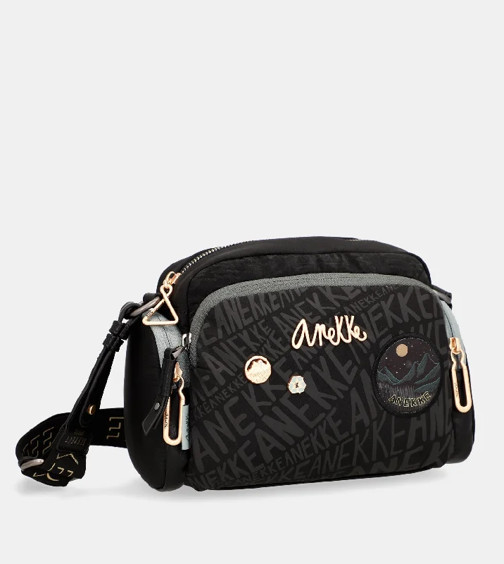 Large Faux Leather Crossbody Bag in Brown with Tassel Details for Casual TravelNature Woods shoulder bag