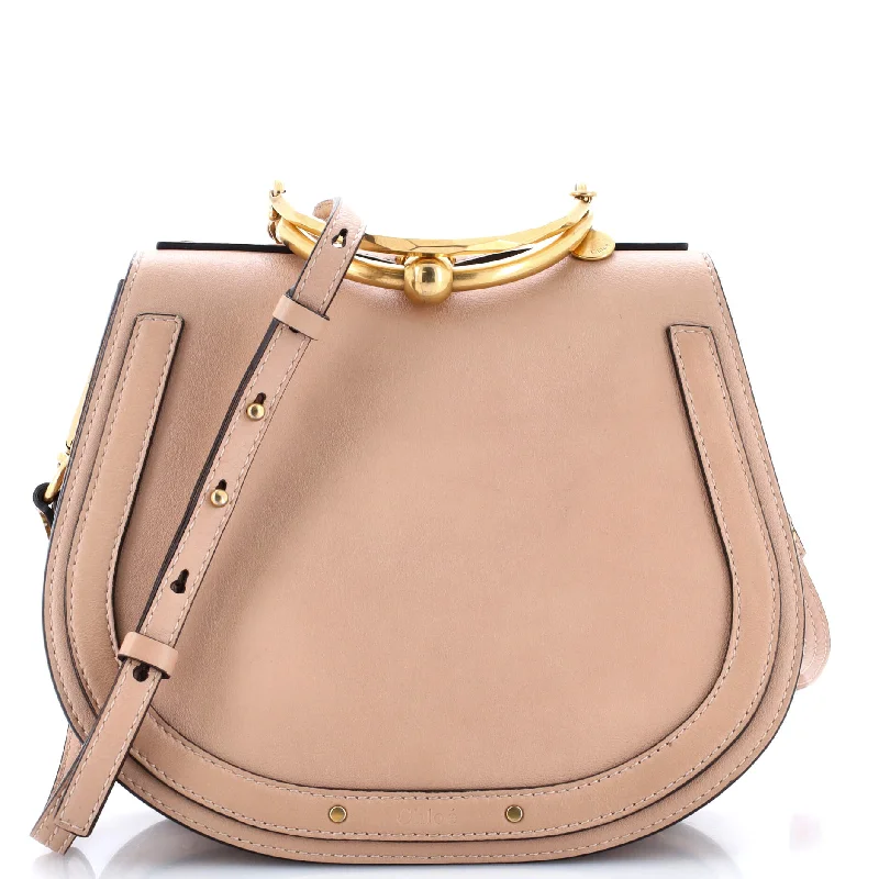 Women's Crossbody Bag with Multiple Compartments in Gray for Organized Daily UseNile Crossbody Bag Leather Medium