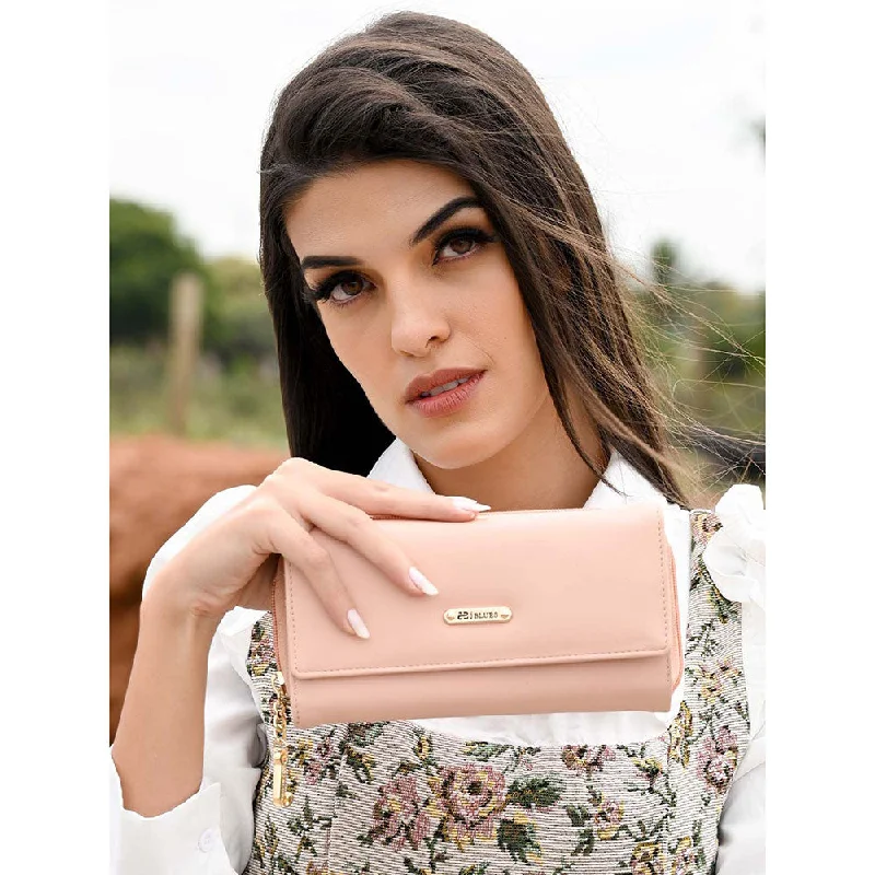 Women's Monogrammed Leather Clutch in Tan for Personalized StyleOdette Awe-Worthy Peach Clutch Women's Monogrammed Leather Clutch in Tan for Personalized StyleOdette Awe-Worthy Peach Clutch