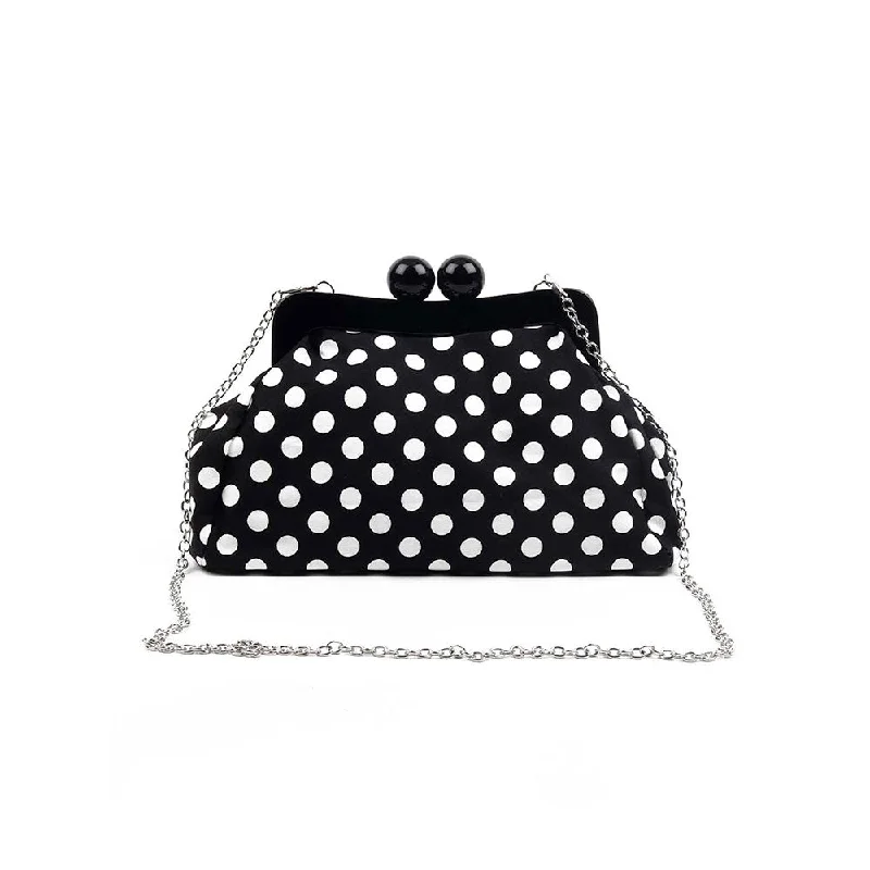 Women's Embroidered Silk Evening Bag in Navy for WeddingsOdette Statement Printed Black Convertible Clutch Women's Embroidered Silk Evening Bag in Navy for WeddingsOdette Statement Printed Black Convertible Clutch