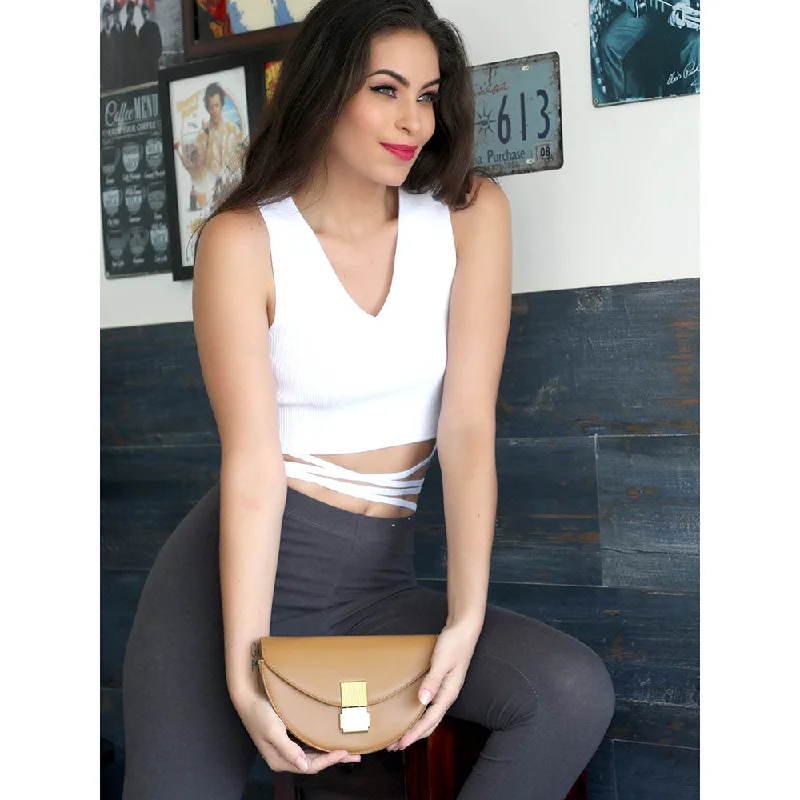 Pearl - Embellished Clutch in Cream for Bridal ShowersOdette The Very Stylish Brown Clutch Bag Pearl - Embellished Clutch in Cream for Bridal ShowersOdette The Very Stylish Brown Clutch Bag