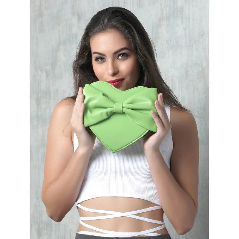 Women's Glittery Clutch in Blue for Disco - Themed EventsOdette The Very Stylish Pop Out Green Clutch Bag Women's Glittery Clutch in Blue for Disco - Themed EventsOdette The Very Stylish Pop Out Green Clutch Bag