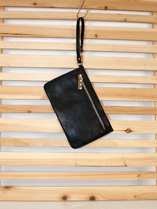 Quilted Leather Evening Bag in Gray for Sophisticated EventsOn the Go Clutch