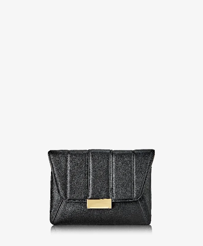 Women's Studded Leather Evening Bag in Black for Rock - n - Roll NightsPaige Clutch Women's Studded Leather Evening Bag in Black for Rock - n - Roll NightsPaige Clutch