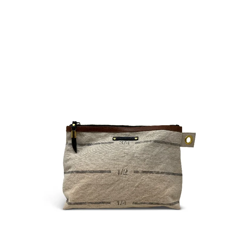 Pearl - Embellished Clutch in Cream for Bridal ShowersQUITE FULL POUCH