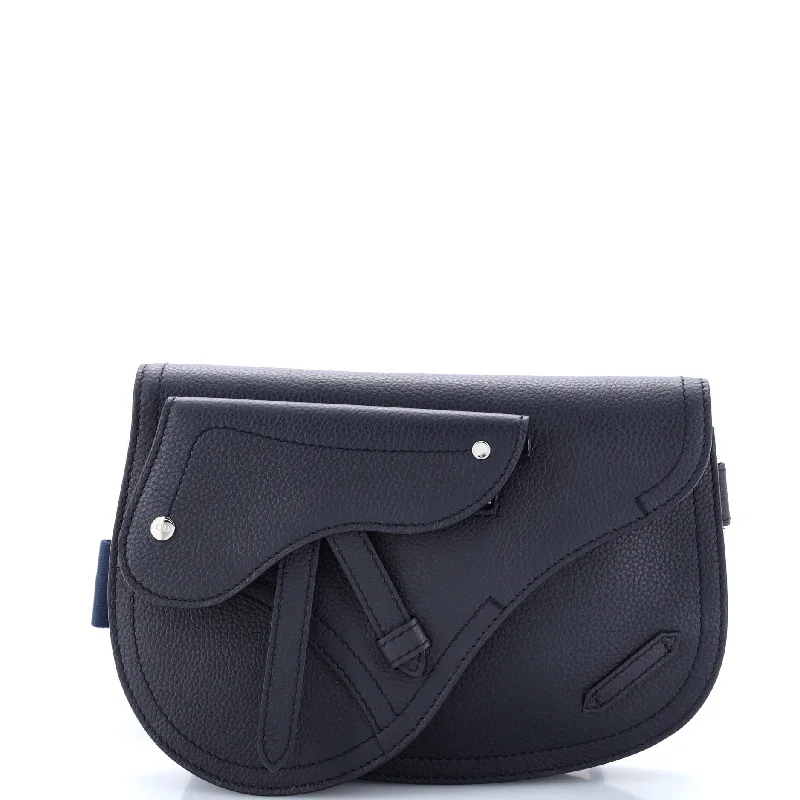 Large Faux Leather Crossbody Bag in Brown with Tassel Details for Casual TravelSaddle Messenger Pouch Leather