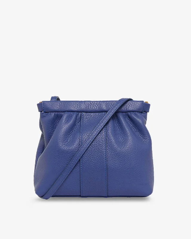 Women's Studded Leather Evening Bag in Black for Rock - n - Roll NightsSienna - Blue Women's Studded Leather Evening Bag in Black for Rock - n - Roll NightsSienna - Blue
