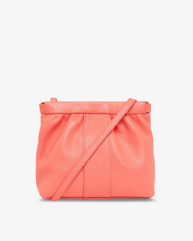 Snake - Skin Effect Clutch in Green for Exotic PartiesSienna - Lolly Pink