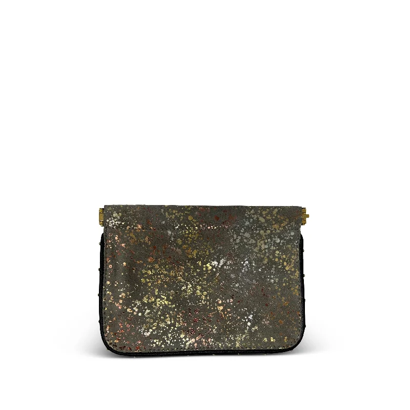 Pearl - Embellished Clutch in Cream for Bridal ShowersSmall Snap Pouch - Stardust