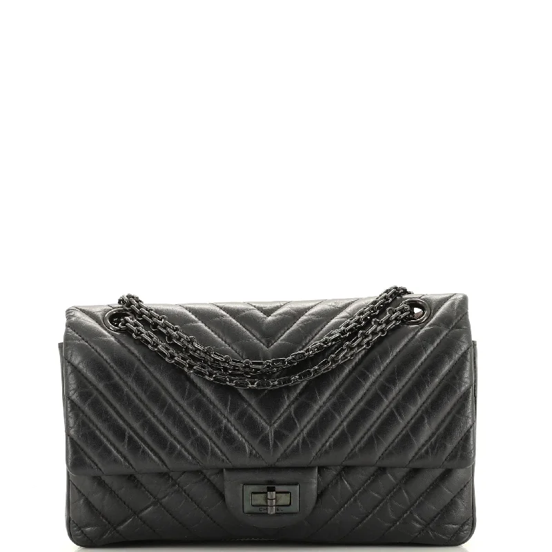 Plus - size Women's Crossbody Bag in Burgundy for Ample StorageSo Black Reissue 2.55 Flap Bag Chevron Aged Calfskin 225 Plus - size Women's Crossbody Bag in Burgundy for Ample StorageSo Black Reissue 2.55 Flap Bag Chevron Aged Calfskin 225