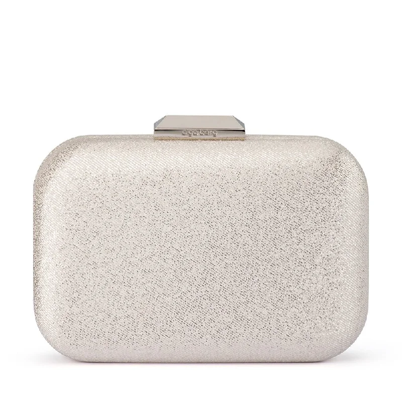 Geometric - Patterned PVC Evening Bag in Multicolor for Trendy Nights OutTAMAR Metallic Clutch