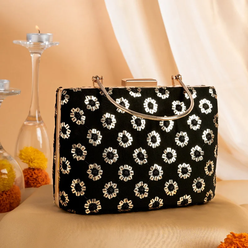 Women's Lizard - Print Clutch in Brown for a Chic LookTeejh Tisha Gold Circles Clutch
