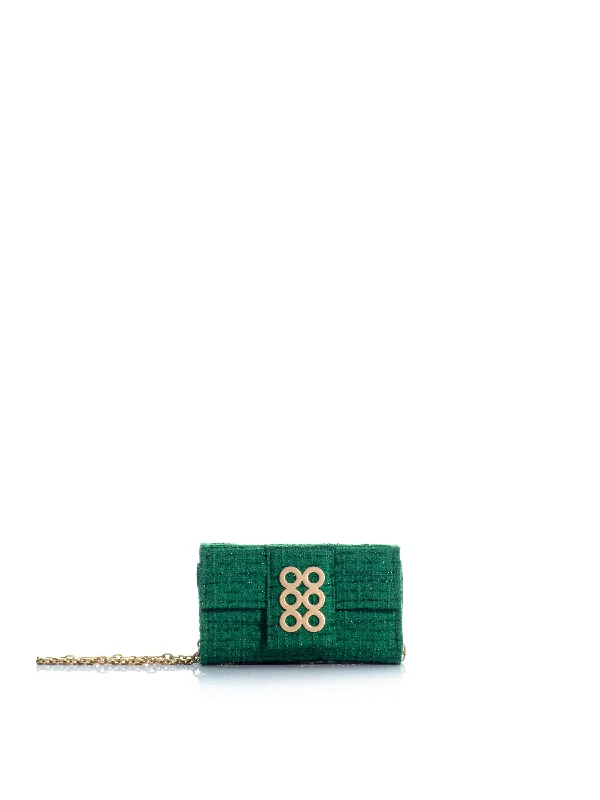 Mirrored Clutch in Silver for Futuristic - Themed GatheringsThe Amalfi Clutch