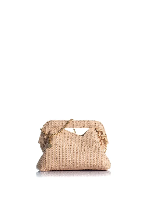 Suede Clutch with Tassel Details in Olive for Fall SoireesThe Mediterraneo