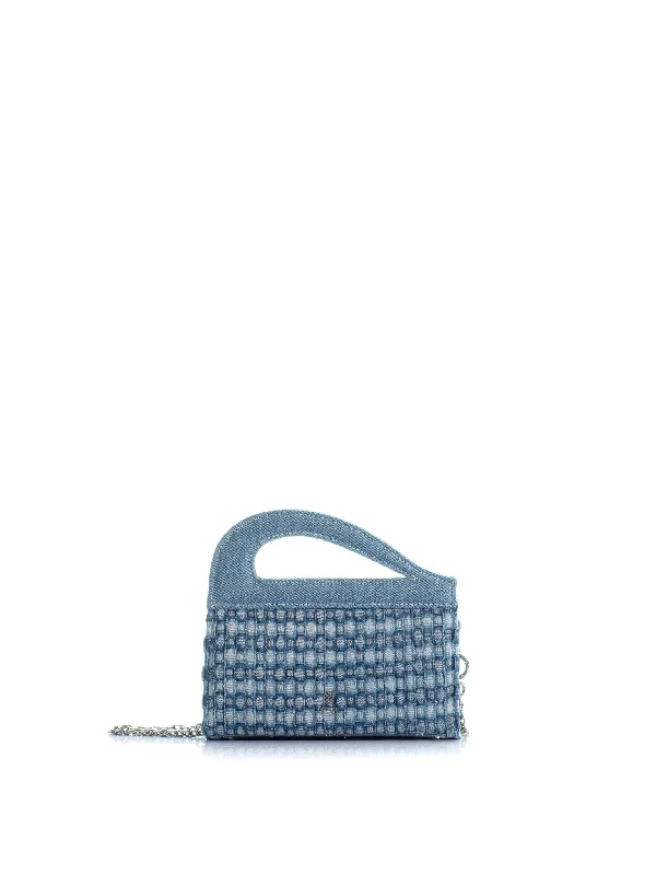 Bejeweled Clutch in Purple for Opera PerformancesThe Petite Saline