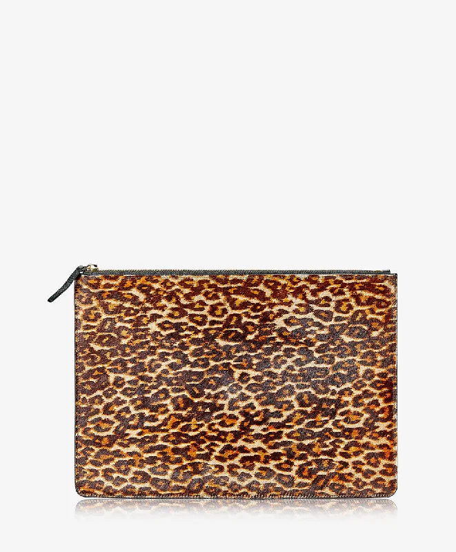 Suede Clutch with Tassel Details in Olive for Fall SoireesUber Clutch