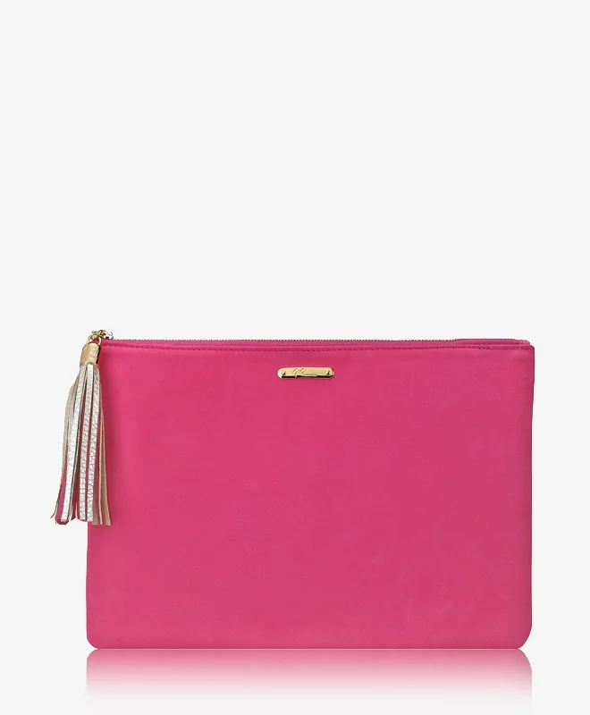 Mirrored Clutch in Silver for Futuristic - Themed GatheringsUber Clutch
