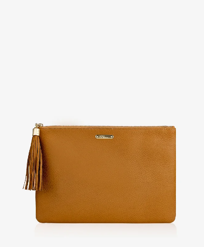 Large Sequin Clutch in Gold for Red - Carpet EventsUber Clutch