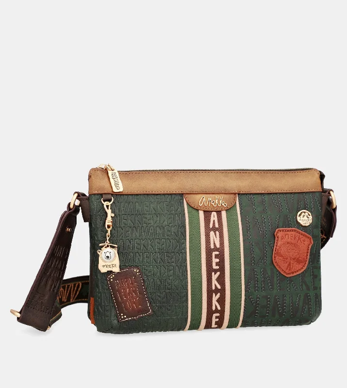 Women's Crossbody Bag with Adjustable Strap in Orange for Customizable ComfortUrban double compartment shoulder bag