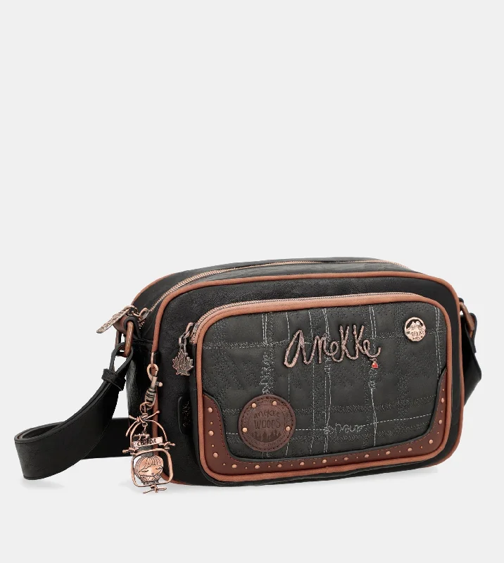 Women's Crossbody Bag with Chain Strap in Gold for a Glamorous TouchWild shoulder bag with front pocket