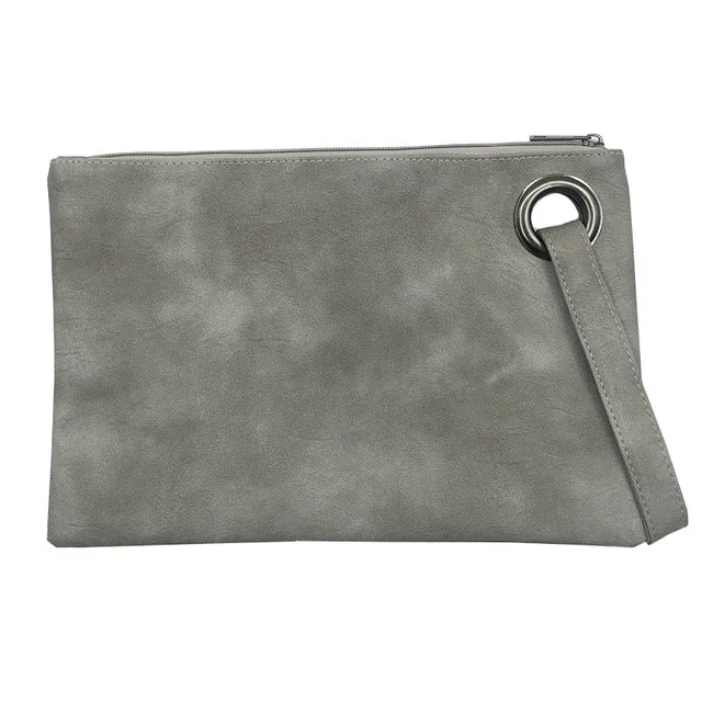 Women's Small Beaded Clutch in Silver for New Year's Eve PartyWomen's Envelope Clutch Bag