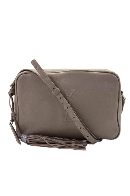 Women's Crossbody Bag with RFID - Blocking Pocket in Black for Safe TravelYSL Womens Leather Zipped Embossed Tassel Strapped Crossbody Handbag Beige Women's Crossbody Bag with RFID - Blocking Pocket in Black for Safe TravelYSL Womens Leather Zipped Embossed Tassel Strapped Crossbody Handbag Beige