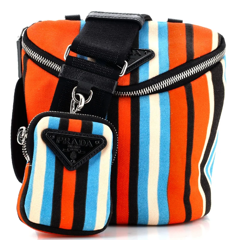 Women's Crossbody Bag with RFID - Blocking Pocket in Black for Safe TravelZipped Triangle Crossbody Bag Printed Canvas Women's Crossbody Bag with RFID - Blocking Pocket in Black for Safe TravelZipped Triangle Crossbody Bag Printed Canvas